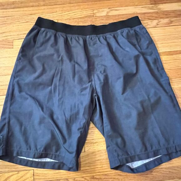 Prana Mojo Shorts Mens XLGray Pull On Running Stretch Hiking Active Yoga - Picture 1 of 11